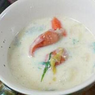 春野菜たっぷりのソイスープ★SOY★豆乳スープ